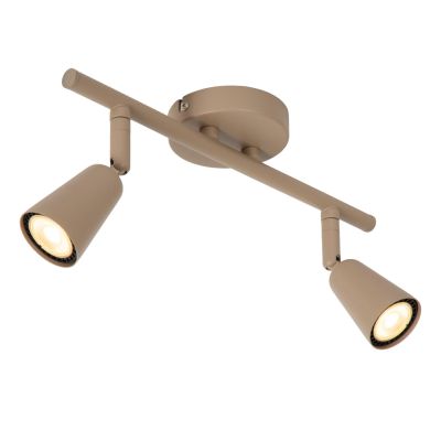 Lucide TIANA - Wall spotlight / Wall light - 2xGU10 - Taupe